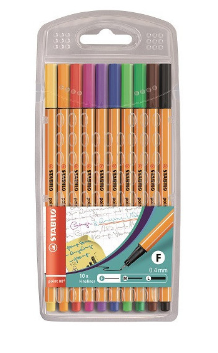 Fineliner Stabilo Point 88 10x